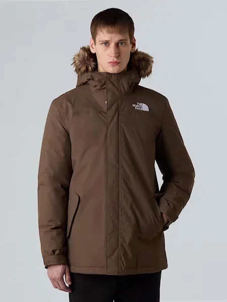 Зимова куртка The North Face коричневий