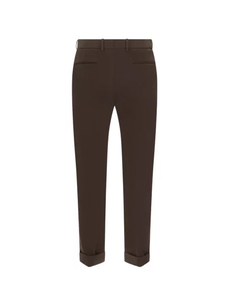 Pantaloni Numero00 conici maro