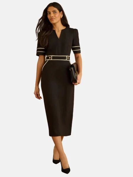 Love & roses Rochie bej deschis negru
