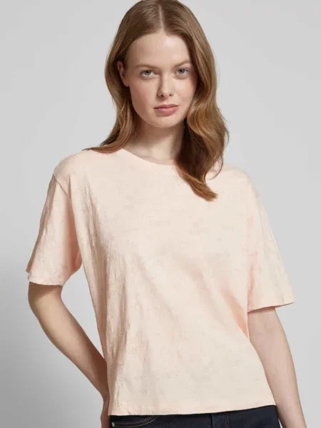 T-shirt z bawełny z okrągłym dekoltem Jake*s Studio Woman