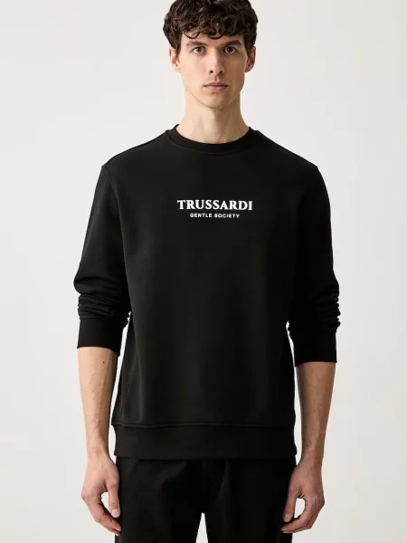 Trussardi hanorac pentru bărbați din negru