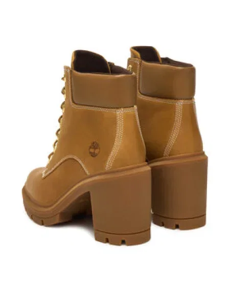 TIMBERLAND Šnurovacie členkové čižmy svetlohnedá hnedá