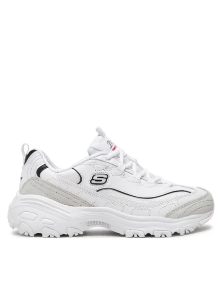 Sneakersy Skechers białe