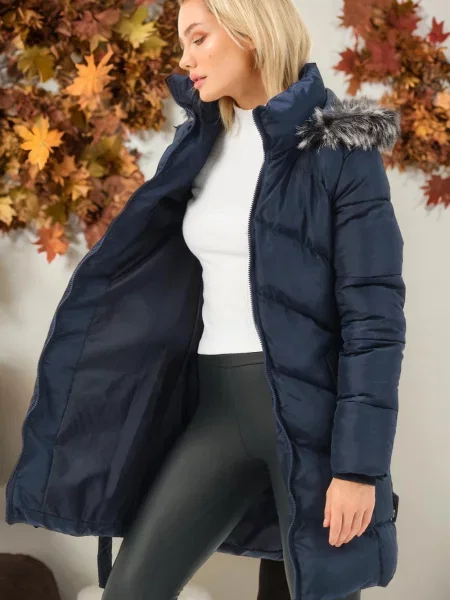 Palton Dewberry albastru