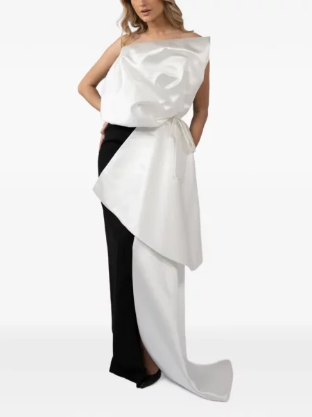 Rochie maxi Monarh cu funde negru