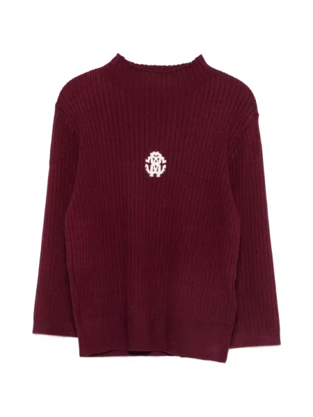 Sweter dziecięcy Roberto Cavalli czerwony