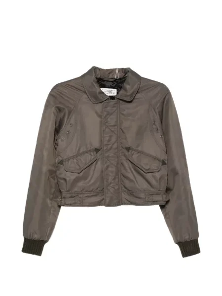 Decupat geacă Mm6 Maison Margiela gri