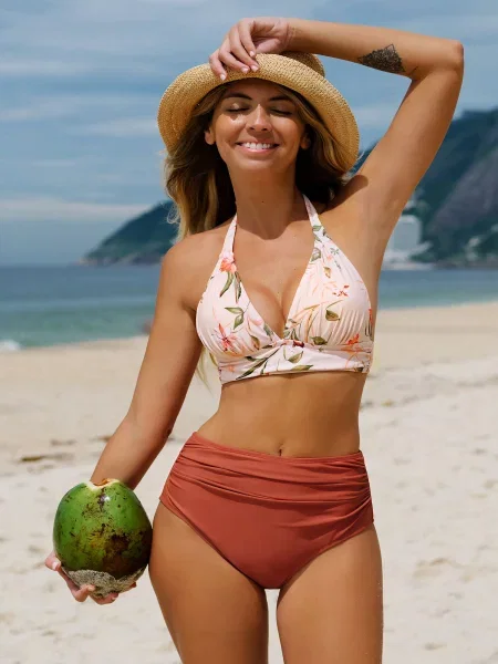 Купальник Cupshe теракотовий