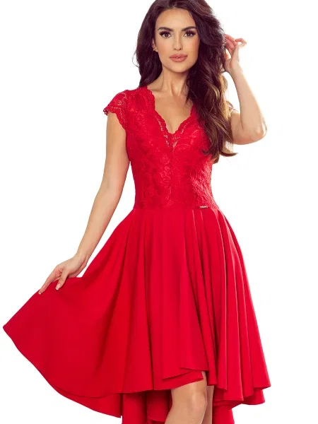 Sukienka mini Numoco czerwona