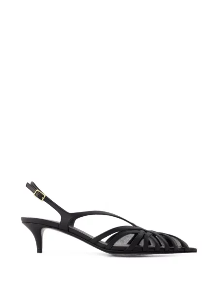 Sandale Balmain din piele negru