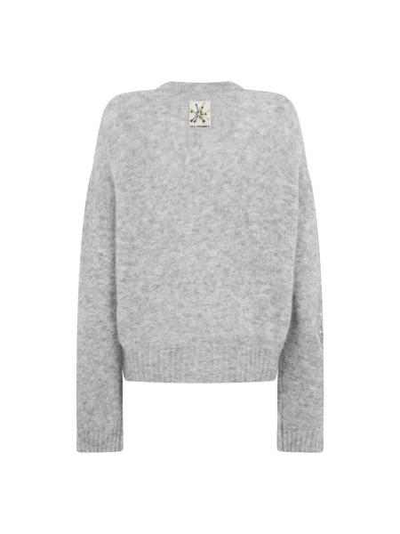 Sweter Des Phemmes wełniany szary