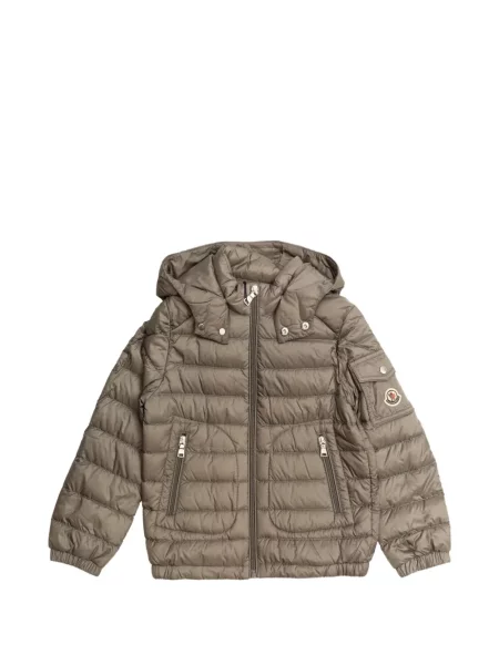 Kurtka dziecięca Moncler Enfant szara