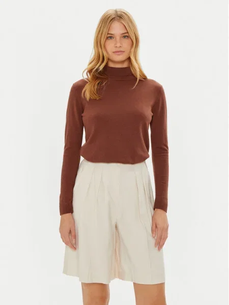 Weekend Max Mara Bluză cu gât Kiku bej