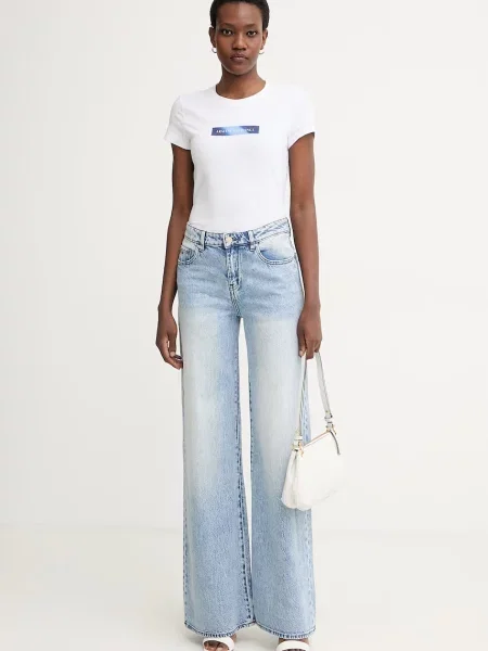 Armani Exchange tričko bílé