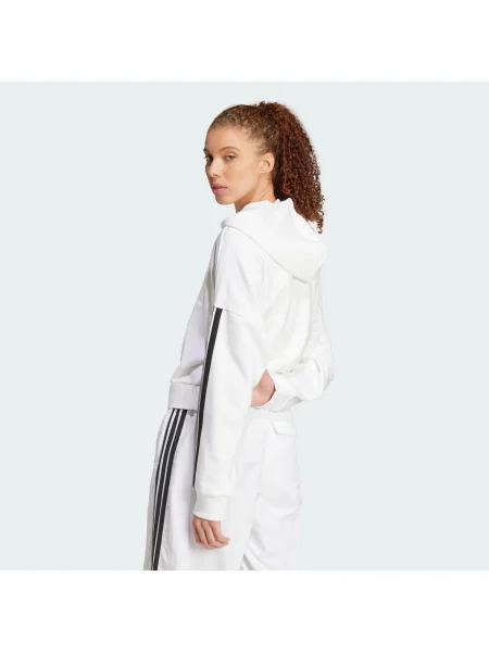 ADIDAS SPORTSWEAR Mikina Essentials čierna biela