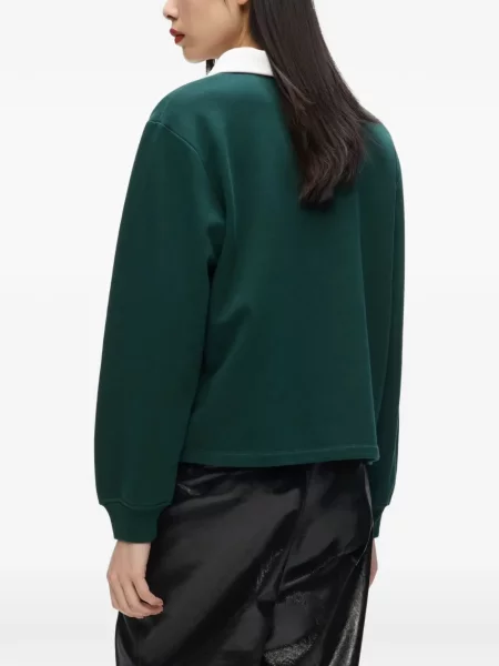 Tricou polo Karl Lagerfeld verde