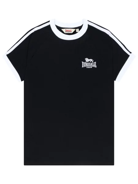 LONSDALE Tricou Craigtown' negru