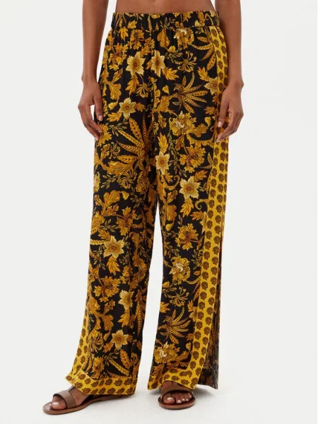 Palazzo hlače Selmark črna