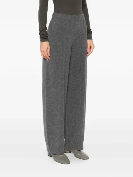 Pantaloni Fabiana Filippi tricotate gri