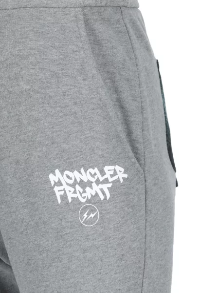 Spodnie dziecięce Moncler Enfant szare