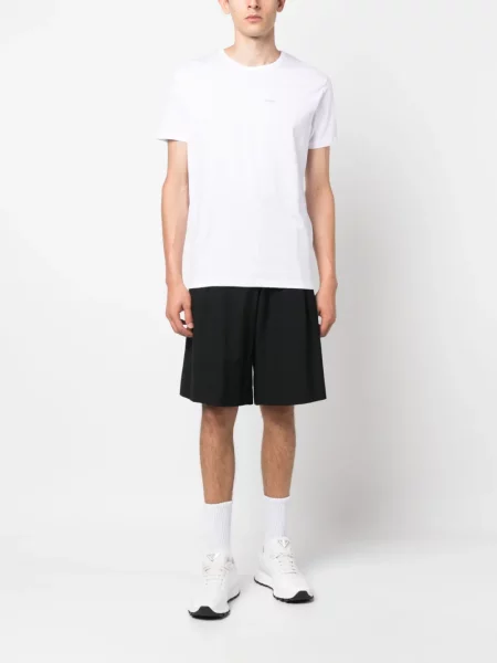 Raštuotas marškinėliai Paul Smith balta