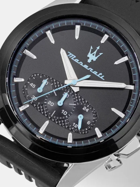 Ura s kronografom Maserati črna