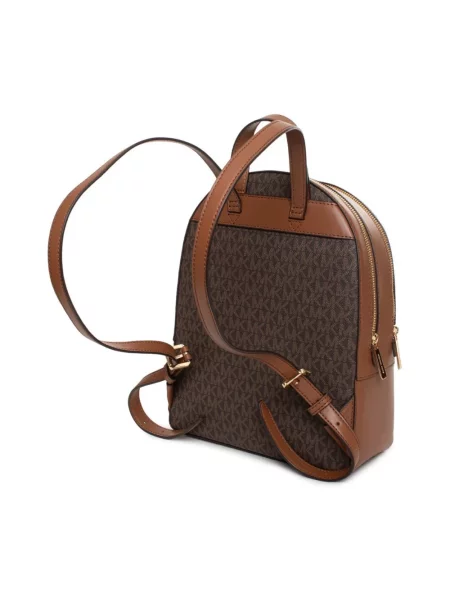 Plecak Michael Kors z nadrukiem brązowy