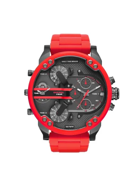 Karóra Diesel The Daddies Series Red/Red piros