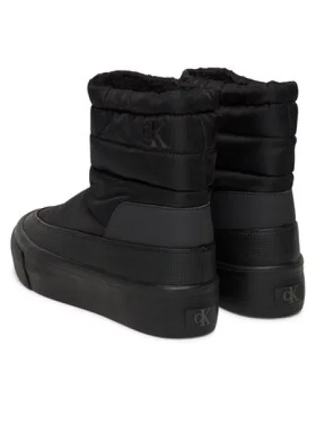 Calvin Klein Laisvalaikio batai Vulc Flatf Snowboot Nylon Mix Mg juoda