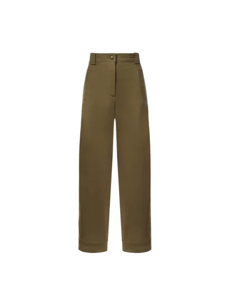 Spodnie Max Mara zielone