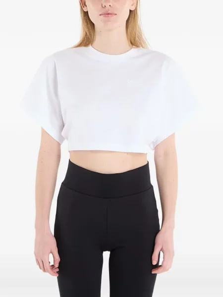 Decupat tricou Under Armour alb