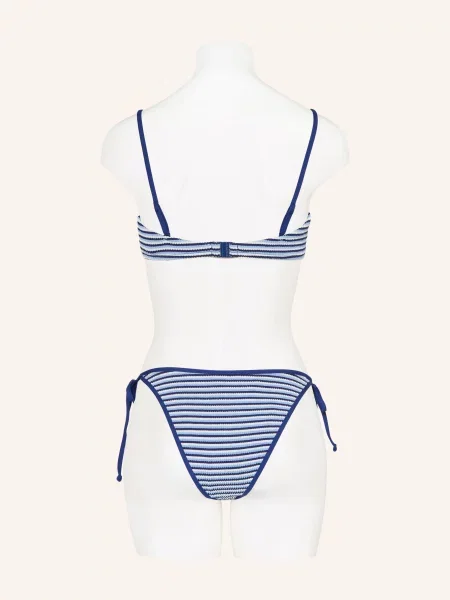 Seafolly Dół Od Bikini Trójkątnego Horizons blau białe