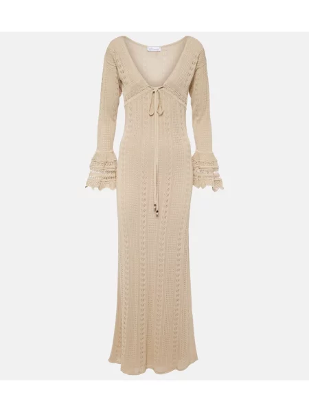 Rochie maxi Blumarine de costum alb