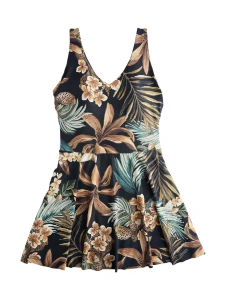 Next Rochie de plajă brocart / oliv / verde petrol negru