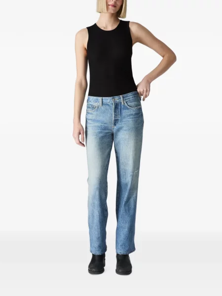 Pantaloni Vera Wang albastru