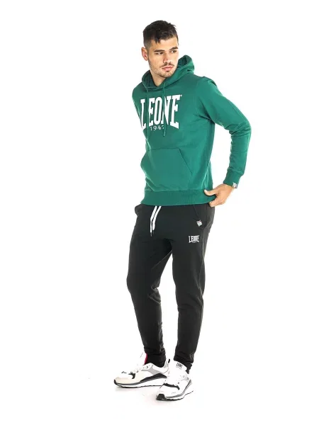 Leone Apparel Bluzy z kapturem zielona