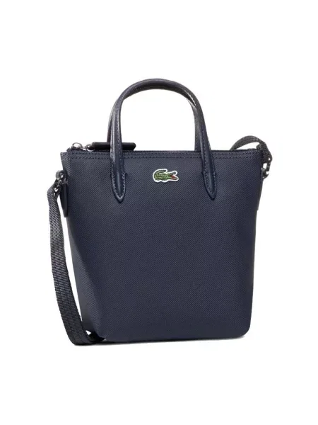 Geanta crossbody Lacoste albastru