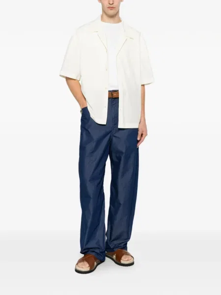 Pantaloni Givenchy cu imagine albastru