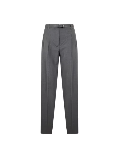 Spodnie Max Mara Studio szare