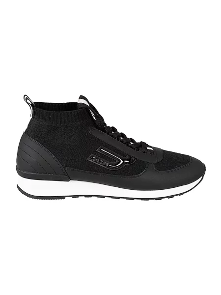Sneakersy Bally skórzane wsuwane czarne