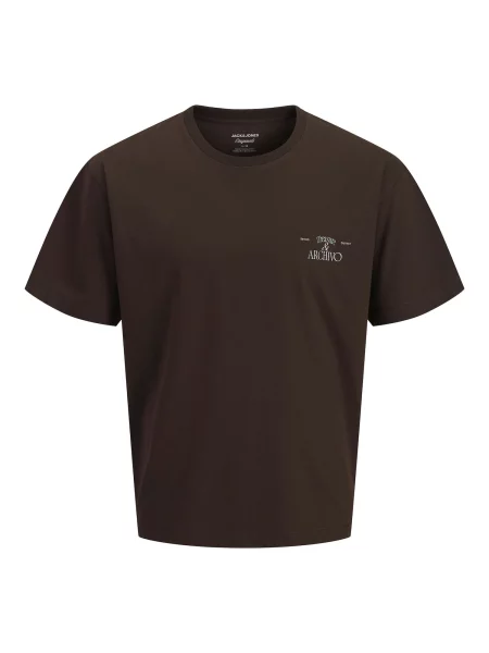 JACK & JONES Tricou JORSALAMANCO șamoa / deschis / maro / ciocolatiu albastru