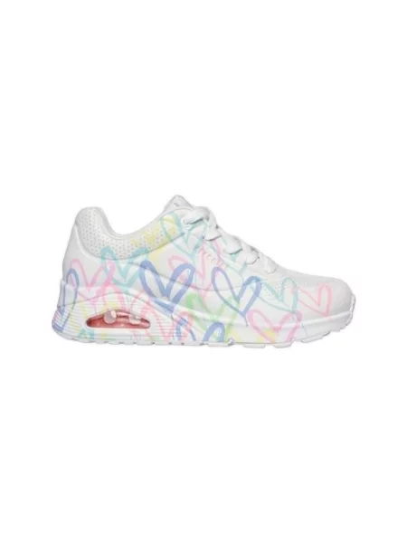 Pantofi Skechers alb