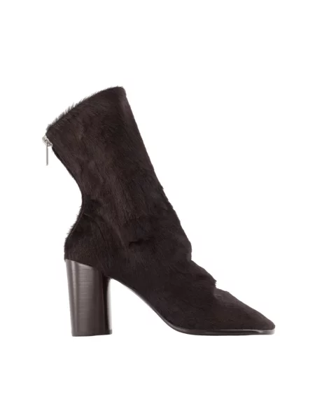 Buty do kostki Lemaire skórzane brązowe
