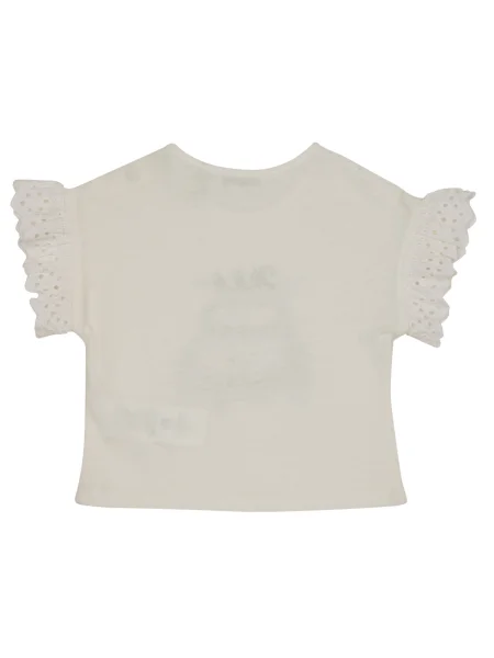 Tricou copii Ikks alb