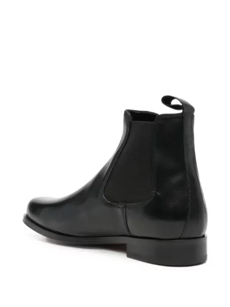 Botine chelsea Morgillo din piele negru