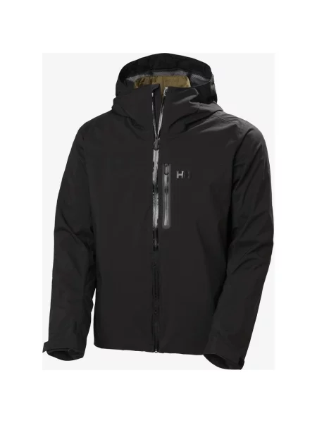 Kurtka z kapturem Helly Hansen Swift 3 In 1 PrimaLoft Ski Free zielony trzcinowy XL czarny