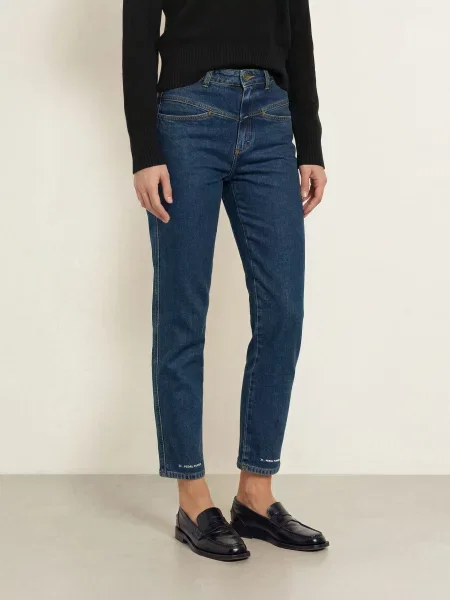 Closed Skinny Džíny Pedal Pusher dbl dark blue modré