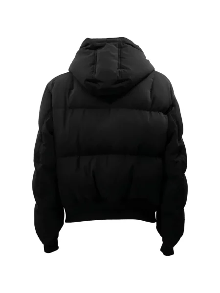 Geacă Yohji Yamamoto cu glugă negru