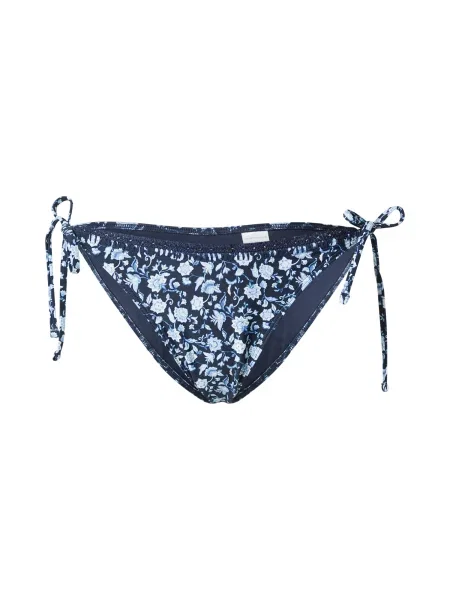 HOLLISTER Slip costum de baie bleumarin / albastru deschis alb
