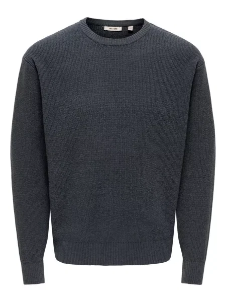 Only & Sons Pulover ONS Rodger închis gri